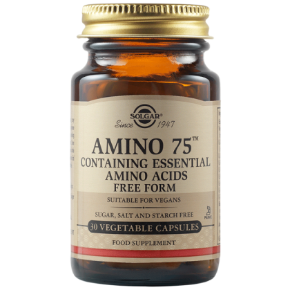 Solgar Amino 75 30 веган капсули