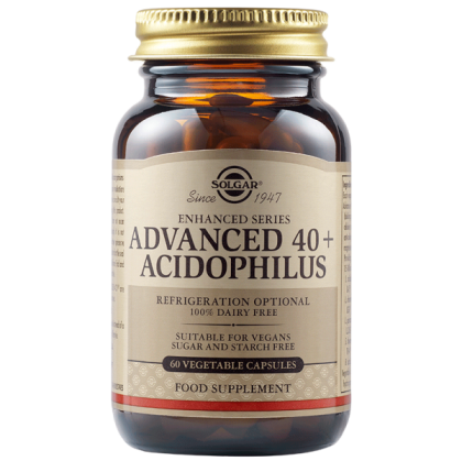 Solgar Advanced 40+ Acidophilus 60 vegetable capsules
