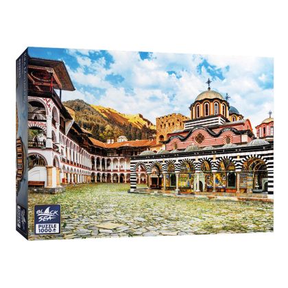 Пъзел Black Sea Premium Mанастир Свети Иван Рилски – 1000 части