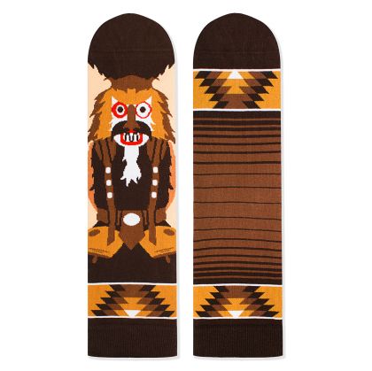 Arty Socks чорапи с Кукери - Кафяв