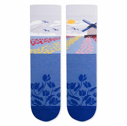 Arty Socks чорапи с Лалета и Мелници - Син