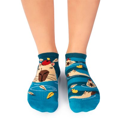 Arty Socks къси чорапи с Капибарата Георги - Тюркоаз