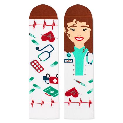 Arty Socks чорапи с Лекарка