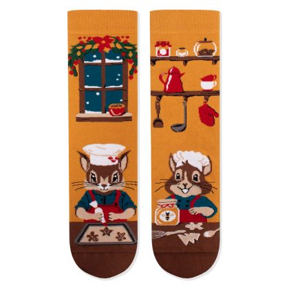 Arty Socks чорапи Коледна Приказка - Катерици