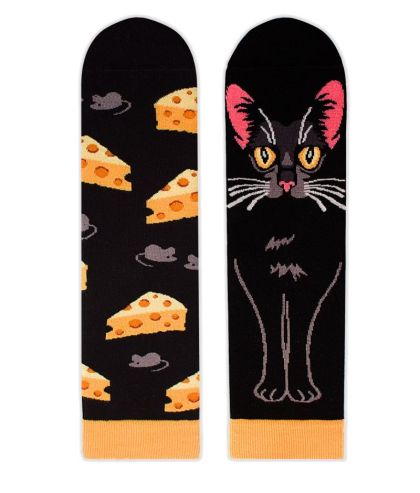 Arty Socks чорапи с Черна Котка