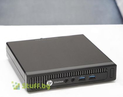 Реновиран настолен компютър HP EliteDesk 800 G1 DM i5-4590T 8GB 128GB SSD