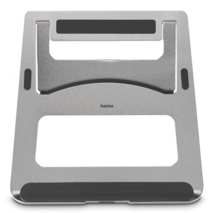 Hama "Aluminium" Laptop Stand, Folding, up to 40 cm (15.6"), silver