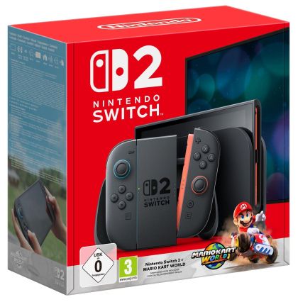 Consle Nintendo Switch 2 + Mario Kart World 256GB - Black