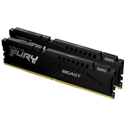Памет Kingston FURY Beast Black 32GB(2x16GB) DDR5 5600MHz 