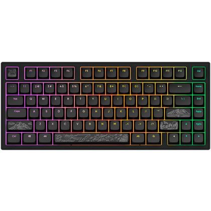 Gaming Mechanical Keyboard Dark Project ALU81A Terra Nostra Black RGB