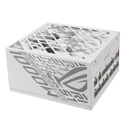 Power Supply ASUS ROG STRIX 1000W White Edition, 80+ Platinum PCIe 5.1, Fully Modular