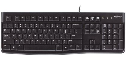 Стандартна клавиатура Logitech K120, US, ритейл опаковка