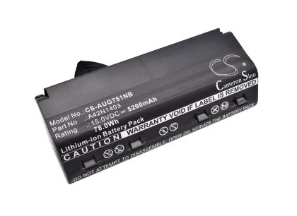 Laptop Battery ASUS G751J  A42NI403 15V 5200mAh CAMERON SINO