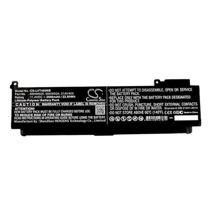 Laptop Battery for LENOVO ThinkPad T460s, T470s  L16M3P73  11.4V 2000mAh CAMERON SINO