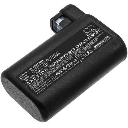 Camera Battery for Vacuum cleaner  ELECTROLUX 900257877, Osiris, RX8, RX9; AEG 900258195  LiIon 7,2V 3400mAh CAMERON SINO