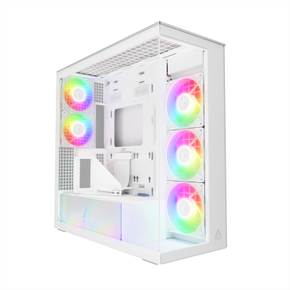 Case Arctic Xtender VG - White Mid-Tower