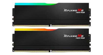 Памет G.SKILL Ripjaws M5 Neo RGB Black 32GB(2x16GB) DDR5-6000 - AMD EXPO