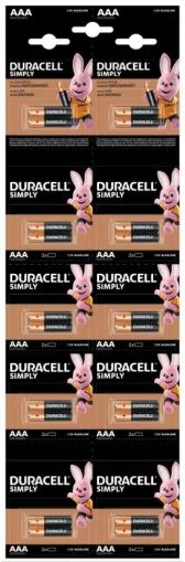 Алкална батерия DURACELL BASIC LR03 20pk блистер /10 * 2/ HBDC 1.5V