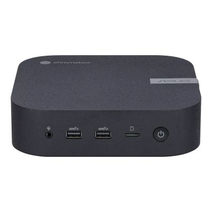 ASUS Mini PC CHROMEBOX5-SC002UN, Intel Celeron 7305, 4GB DDR4 RAM, 128GB NVMe SSD, Wi-Fi 6E, Bluetooth 5.2, ChromeOS
