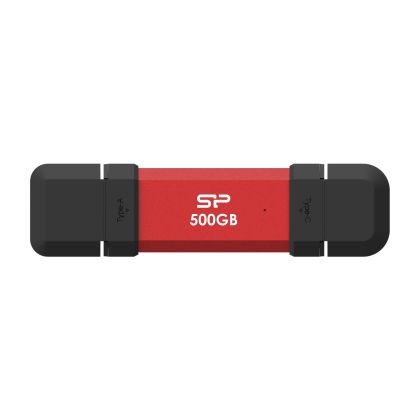 Външен SSD Silicon Power DS72 Red - 500GB