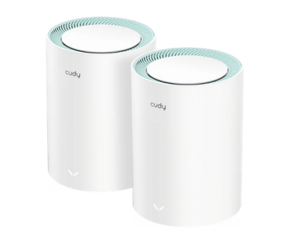 Cudy M1500-2-pack AX1500 Wireless MESH System, WiFi 6 Whole Home Network