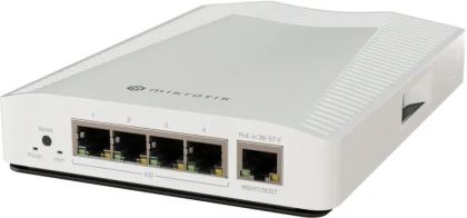 Switch Mikrotik -CRS304-4XG-IN, 1 x Gigabit Ethernet ports, 4 x 10G, PoE in:802.3af/at