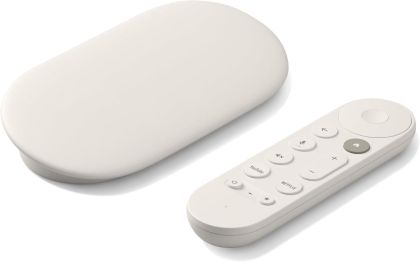 Мултимедиен плеър Google TV Streamer 4K, 32GB, с дистанционно