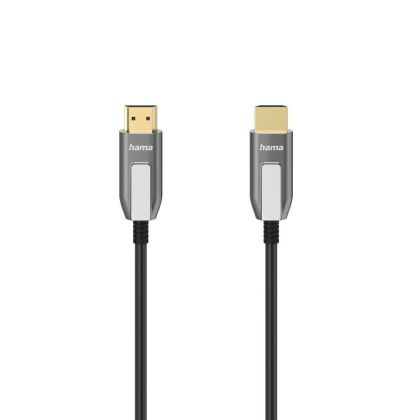 Оптичен активен кабел HAMA Ultra High Speed HDMI - HDMI, 8K, 10.0 м, сертифициран