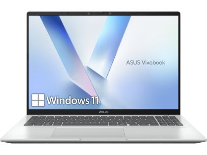 Лаптоп Asus Vivobook X1607QA-MB004W,Purwa SE,16.0 WUXGA(WU) 1920X1200 16:10 300nits Anti-Glare ,LPDDR5X 16GB (on board )1TB PCIE G4 SSD,Qualcomm Adreno GPU, Windows 11, Cool Silver