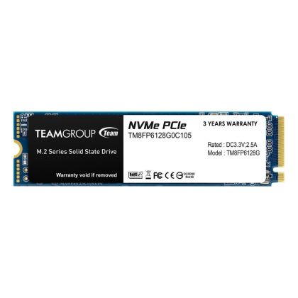 SSD Team Group MP33, M.2 2280 128GB PCI-e 3.0 x4 NVMe