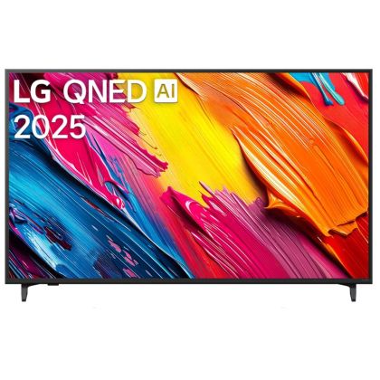 Телевизор LG 55QNED70A6A, 55" 4K QNED HDR Smart TV, 3840x2160, DVB-T2/C/S2, Alpha 7 AI Processor, HDR10 / HLG, webOS 25 ThinQ, VRR / ALLM / HGiG, 4K Upscaling, WiFi 5, Voice ID, Bluetooth 5.0, AirPlay 2, LAN, CI, HDMI, SPDIF, Google Cast, 2 pole Stand
