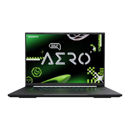Лаптоп GIGABYTE AERO X16 1TH93EEC94AH - 16" inch IPS 165Hz,  AMD Ryzen Al 7 350, 16GB DDR5, 1TB SSD Gen4, RTX 5050, Win 11 Home - Сив