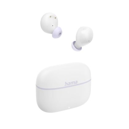 HAMA Блутут слушалки "Freedom Buddy II", True Wireless, Бял