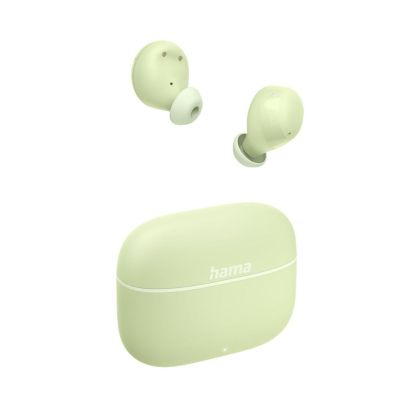 Hama “Freedom Buddy II” Bluetooth® Headphones, TWS, Earbuds, Voice Control, Green