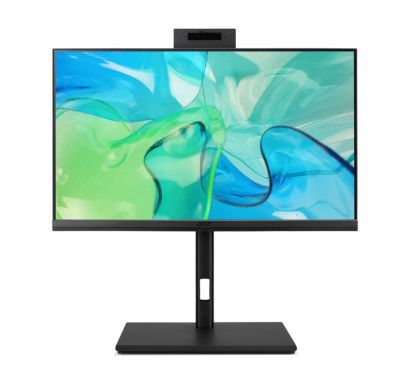 Настолен компютър - всичко в едно Acer Veriton VZ4724GT, AiO 23.8’’ FHD IPS, Intel Core i5-14400 (up to 4.70GHz, 20MB), 16GB DDR5, 1024GB SSD + (M2 slot free), Intel UHD Graphics,  GLAN & TPM 2.0, COM (Serial) port,  135W AC, IR cam Shutter, WLAN ax & BT,