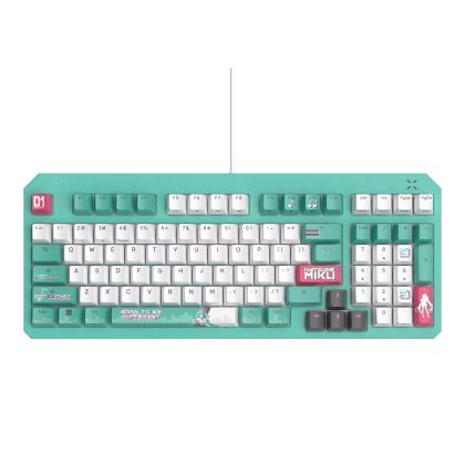 Геймърска клавиатура ASUS TUF Gaming K3 Gen II Hatsune Miku Edition - Optical Mechanical Switch