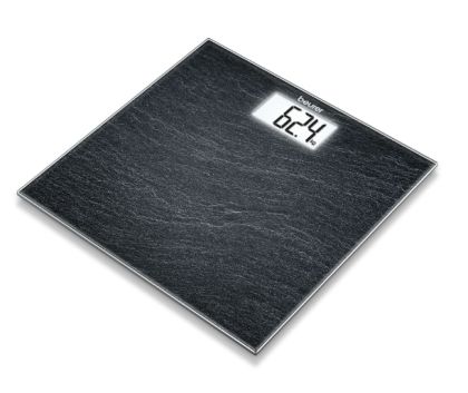 Везна Beurer GS 203 Glass bathroom scale,Slate, 150 kg/100 g, 5 years warranty