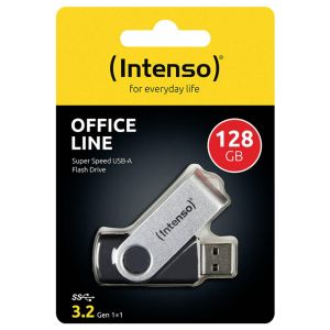 Intenso USB Flash Drive 3.2 128GB Office Line