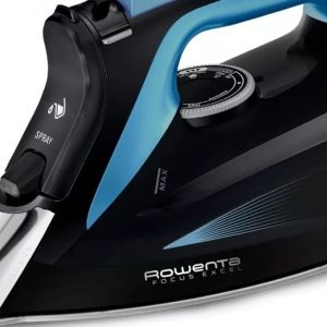 Ютия Rowenta DW5310D1 Focus Excel, blue & black, 2700W, manual setting, 45g/min, steam output 45g/min, steam boost 180g/min, anti-drip, tank 300ml