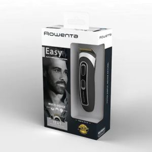 Машинка за подстригване Rowenta TN9140F4, Multistyler Trim & Style Easy, hair + beard + body + ear & nose, cordless, wet & dry, minimum cutting length 0.5mm, hair blade 42mm, 6 fix hair combs, hair cutting lengths 3, 6, 9, 12, mm, beard blade 32mm, 3 fix 