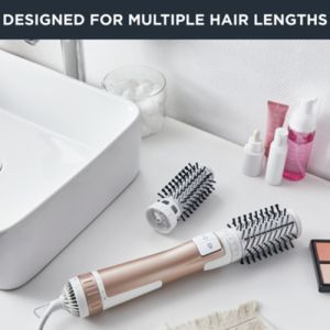 Електрическа четка за коса Rowenta CF9520F0, Brush Activ 1000W 2, 1000W, 2 settins, cool air, ceramic coating, brushes (40&50mm)