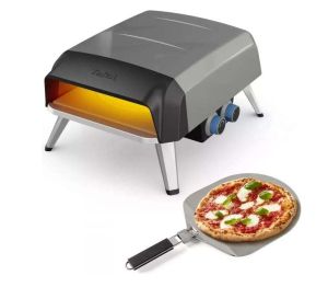 Пещ за пица Tefal JM412010 Gas Pizza Oven Gaz Grey Fr