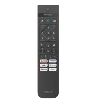 Телевизор Philips 55PUS8510/12, 55" 4K Ultra HD QLED, 3840x2160p, DVB-T/T2/T2-HD/C/S/S2, 60Hz, Ambilight 3, Pixel Precise UHD, 90% DCI, HDR+, Titan OS, Dolby Atmos, Dolby Digital, VRR, 3*HDMI, 2*USB, 802.11ac, 20W RMS, Black