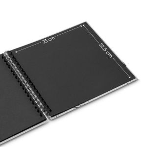 Албум със спирала "Fine Art", 28x24 см, 50 страници