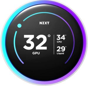 AIO Liquid Cooler NZXT Kraken Elite 280 V2 RGB White LCD Display