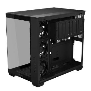 Case ASUS A32 PLUS Tempered Glass + 4 ARGB Fans - Black