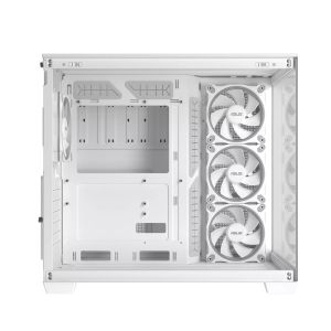 Case ASUS A32 PLUS Tempered Glass + 4 ARGB Fans - White