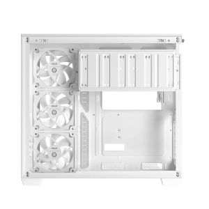 Case ASUS A32 PLUS Tempered Glass + 4 ARGB Fans - White