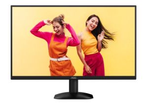 Монитор AOC Q27B35E, 27" IPS WLED, 2560x1440@75Hz, 4ms GtG, 1ms MPRT, 300cd m/2, 1500:1, 20M:1 DCR, Adaptive Sync, FlickerFree, Low Blue Light, Tilt, HDMI, DP