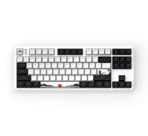 Геймърскa механична клавиатура Dark Project 87 Fuji V2 RGB TKL - G3MS Sapphire Switches, ABS